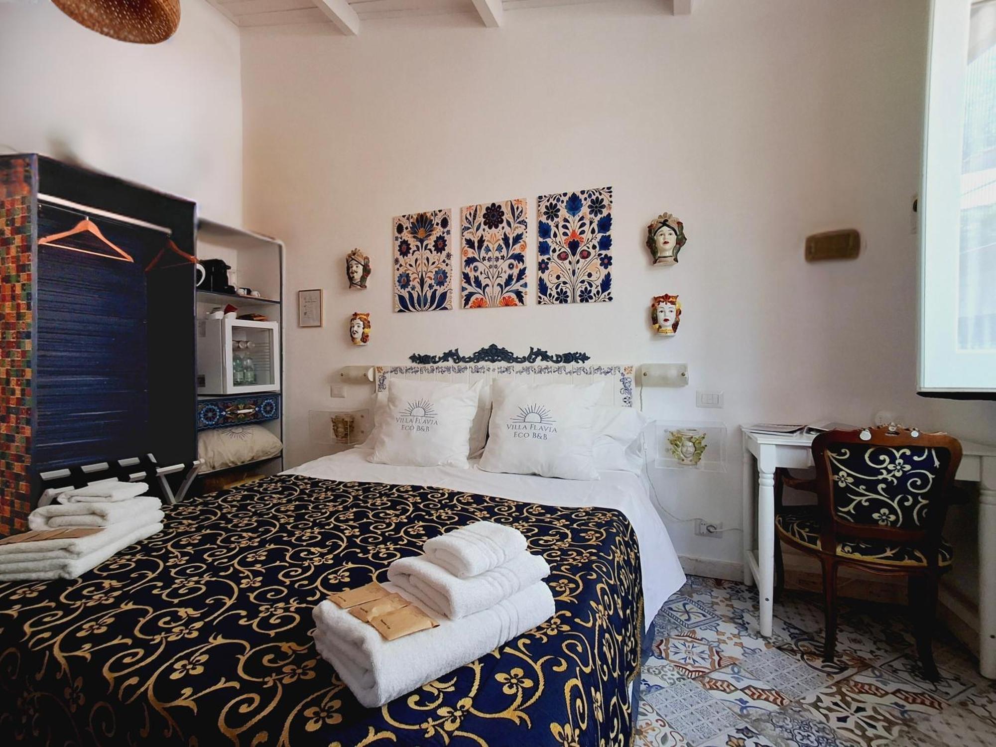 Vfh Villa Flavia Eco B&B - 50 Metri Dal Mare Santa Flavia Dış mekan fotoğraf